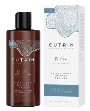 Cutrin Bio+ Шампунь-бустер для укрепления волос у мужчин Energy Boost
